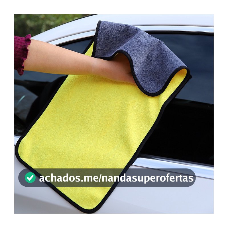 Pano Flanela Lã Coral Toalha Microfibra Multifuncional Dupla Camada 600g 500g Tamanhos Diversos LP11