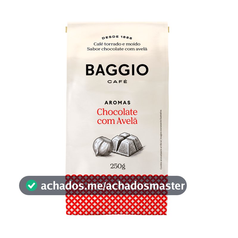 Baggio Café - Café Torrado e Moído Aromas Chocolate com Avelã 250g