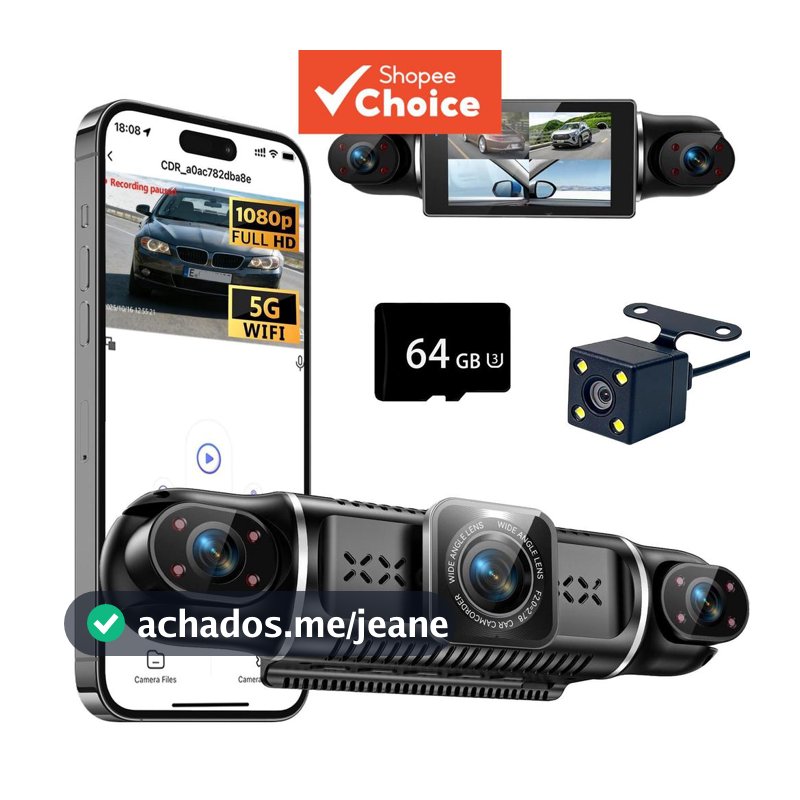 Jcl 360 ° Monitor De Estacionamento 24 Horas Por Dia , 4 Canais Full HD 1080p Dash Cam WIFI Loop Record G-sensor