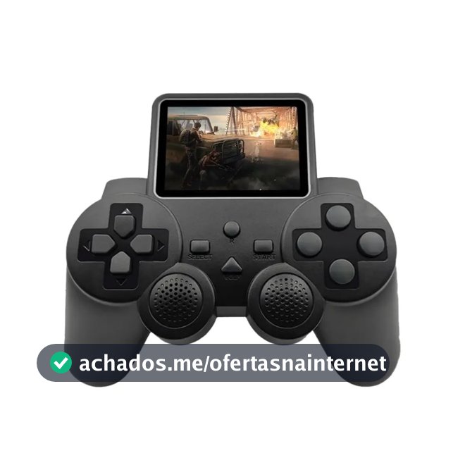 Controle de Vídeo Game Retro com Tela Led e 520 Jogos-S10