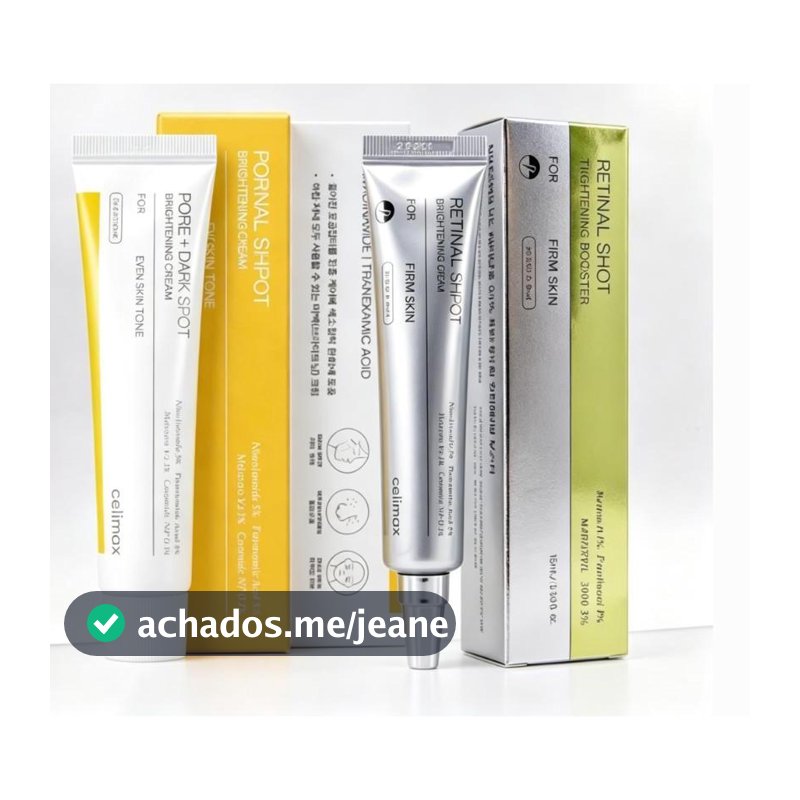 CELIMAX Conjunto de cuidados com efeito duplo, reparo calmante, pacote combinado antienvelhecimento e iluminador
