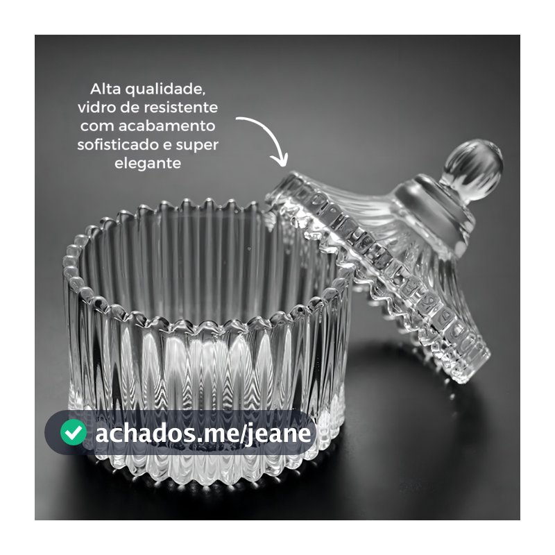 Kit 20 Mini Bomboniere Potiche De Vidro 9cm Lembrancinhas para Casamento Batizado velas Aromatizadas