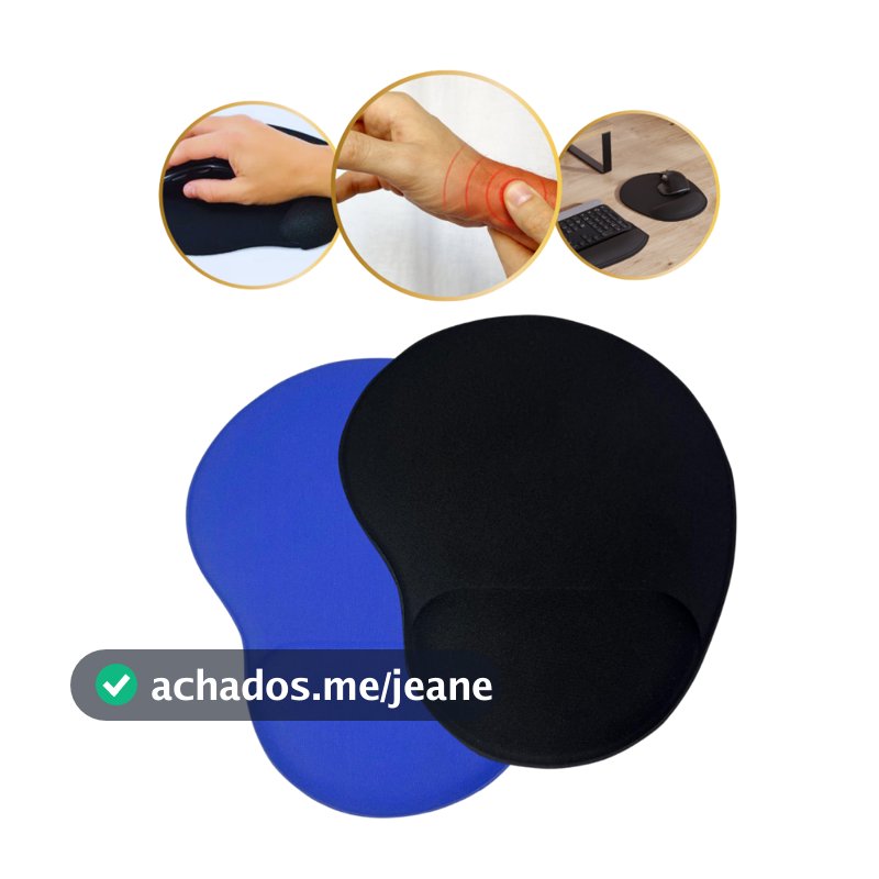Mousepad Ergonômico Gamer Com Apoio De Punho Pulso Mouse Pad Ergonomico Confortável Expedição