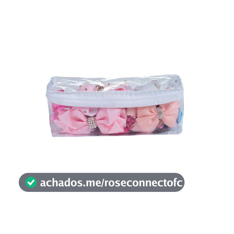 Saquinho Organizador Multiuso de Laços /Brinquedos/Guarda Roupa de Pvc e Ziper Caixa Baú Quarto Infantil