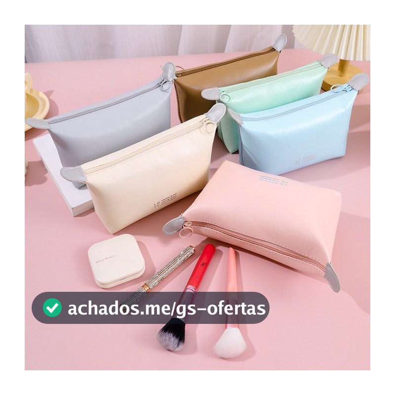 Necessaire Organizador Cosmético Maquiagem Feminino Para Viagem Em Alto Qualidade
