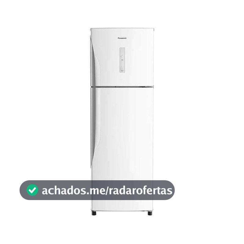 Geladeira/Refrigerador Panasonic 391 Litros BT41PD2W - 2 Portas Frost Free Branca 220v