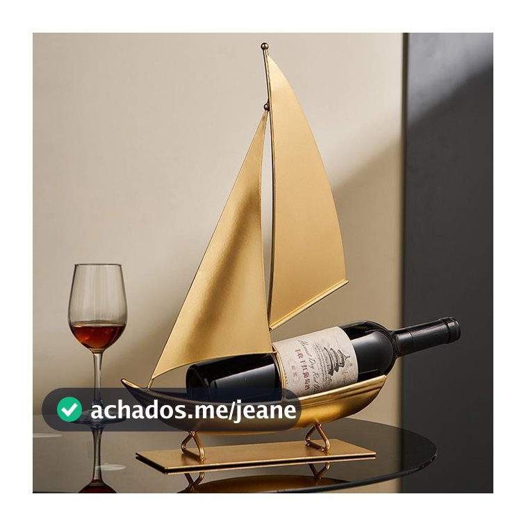 Ferro forjado veleiro vinho Rack de inauguração presente luz luxo Premium armário vinho TV acessórios para casa sala est