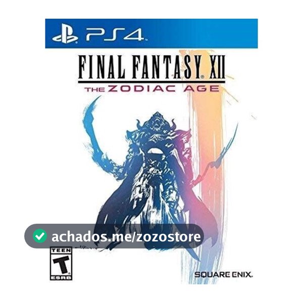 Final Fantasy XII The Zodiac Age PS4 Midia Fisica