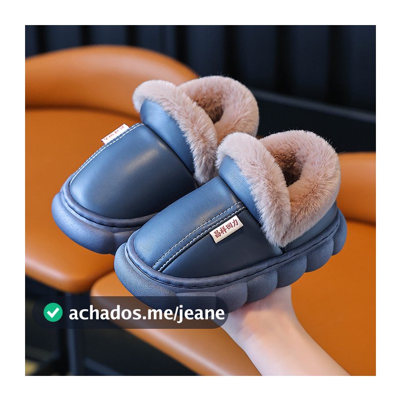 tênis infantil Pantufa De Desenho Animado infantil De Inverno Quente Meninos Meninas Antiderrapante Confortáv