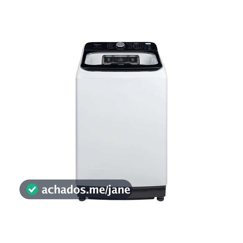 Lavadora De Roupas Midea 14Kg Wave Agitador Branca 127V (MA512W140A/WK04)