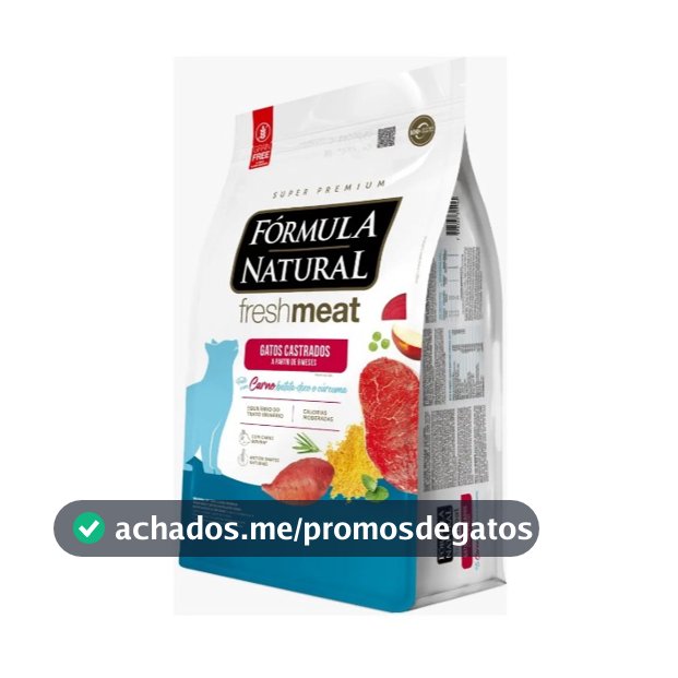 Ração Natural para Gatos Castrados 10,1kg - Calorias Moderadas, Antioxidantes e Sem Transgênicos