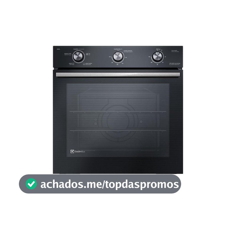 Forno de Embutir Elétrico Electrolux 80L Efficient com PerfectCook (OE8EL)