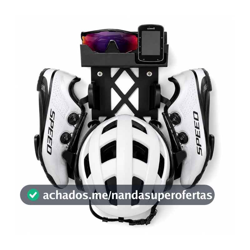 Organizador Ciclismo Suporte de Parede Capacete Sapatilha Bike Bicicleta Acessórios Ciclista MTB Speed