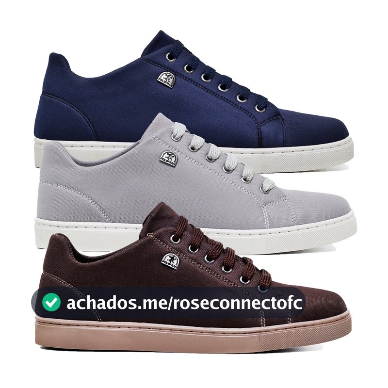 3 Pares de Tênis Polo Fran Sapatênis Masculino Casual Promoção London