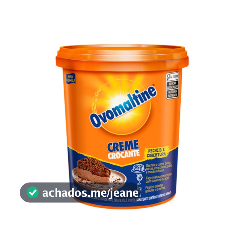 Creme Crocante Pote 900g - Ovomaltine
