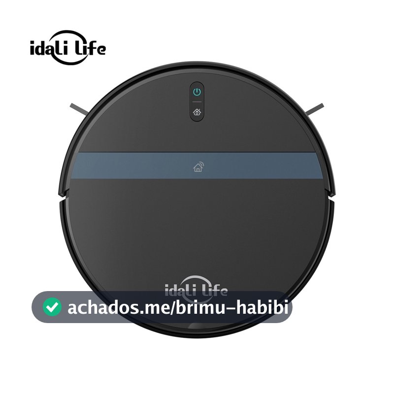 Aspirador de Pó Para Casa Robô Inteligente Com Sensores Anti- queda IDALI LIFE
