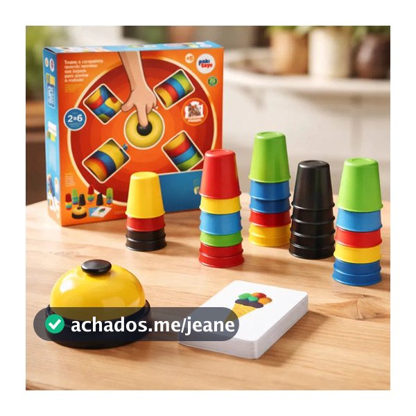 Jogos Speed Cups Jogos infantis educativos Copos Coloridos Jogos de lógica Jogo Raciocinio Lógico