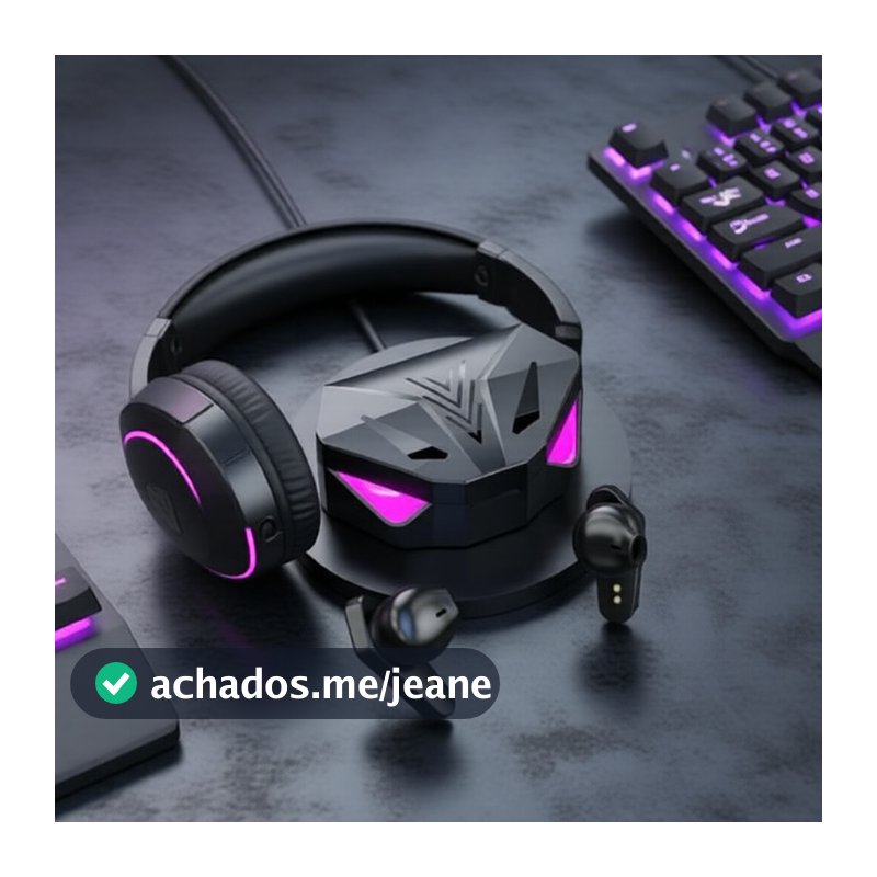 Fones de Ouvido Bluetooth Sem Fio X15 Pro, Som de Alta Fidelidade para Jogos, Cancelamento Ativo de Ruído, Conforto para