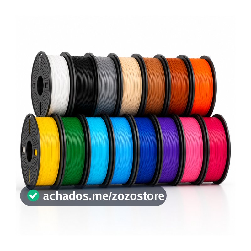 Filamento Impressora 3d Print Pulse PET G 1.75mm Importado Alta Qualidade
