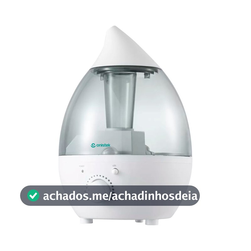 Umidificador De Ar Ambiente Ultrassônico 1,5L Bivolt 110/220v