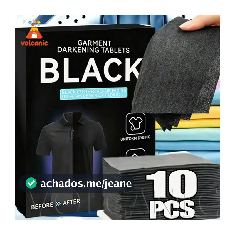 [Entrega Rápida] Folhas De Cor Preta Para Lavanderia-Papel À Prova De Corante-Tablet Colorido Roupas De Máquina De Lavar