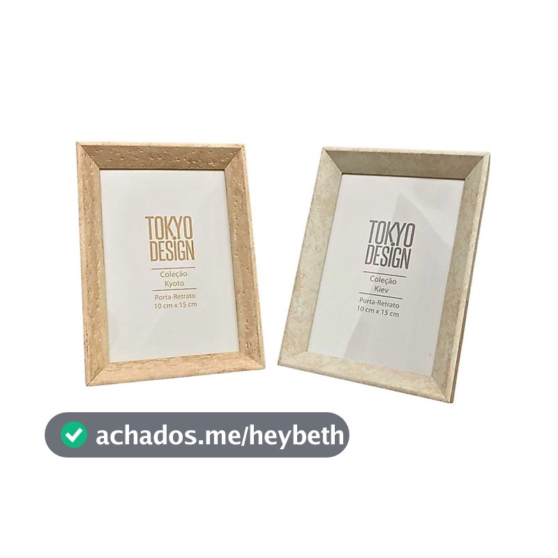 PORTA RETRATO DECORATIVO 10X15 PREMIUM LUXO DECOR HOME SALA, QUARTO, RACK