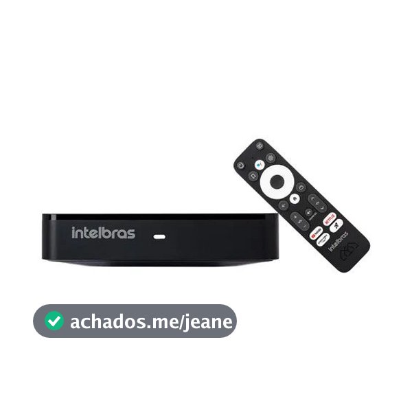 Smart Tv Box Intelbras Izy Play Stick Receptor Android 11 Full Hd 1Gb Ram 8Gb Hdmi