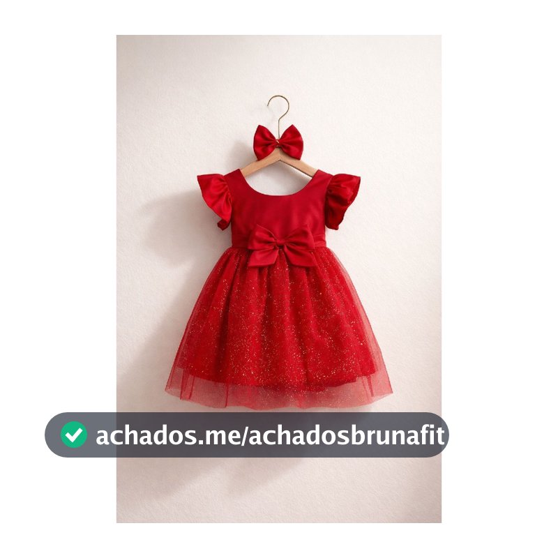 Vestido Bebê Menina 6 meses - 1 ano