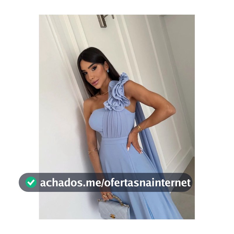 Vestido Festa Exclusivo Tecido Chifon (Entrar Em Contato Com O Vendedor Antes De Solicitar)