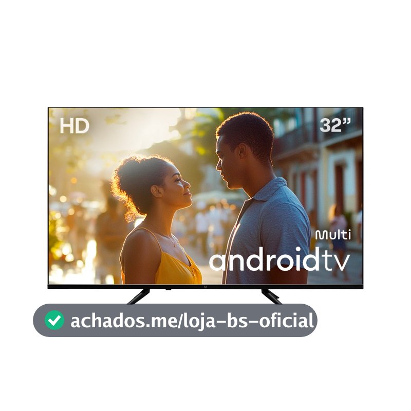 Smart TV DLED 32 HD Multi Android 11 3HDMI 2USB Bluetooth - TL062M