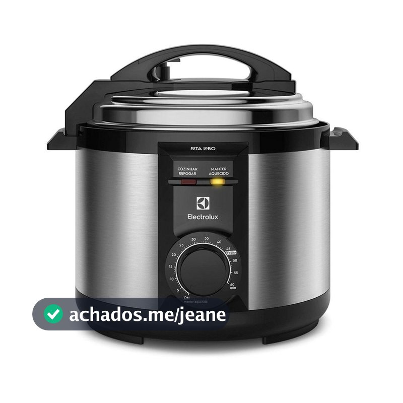 Panela de Pressão Elétrica 5L Electrolux Efficient PCE20 Rita Lobo
