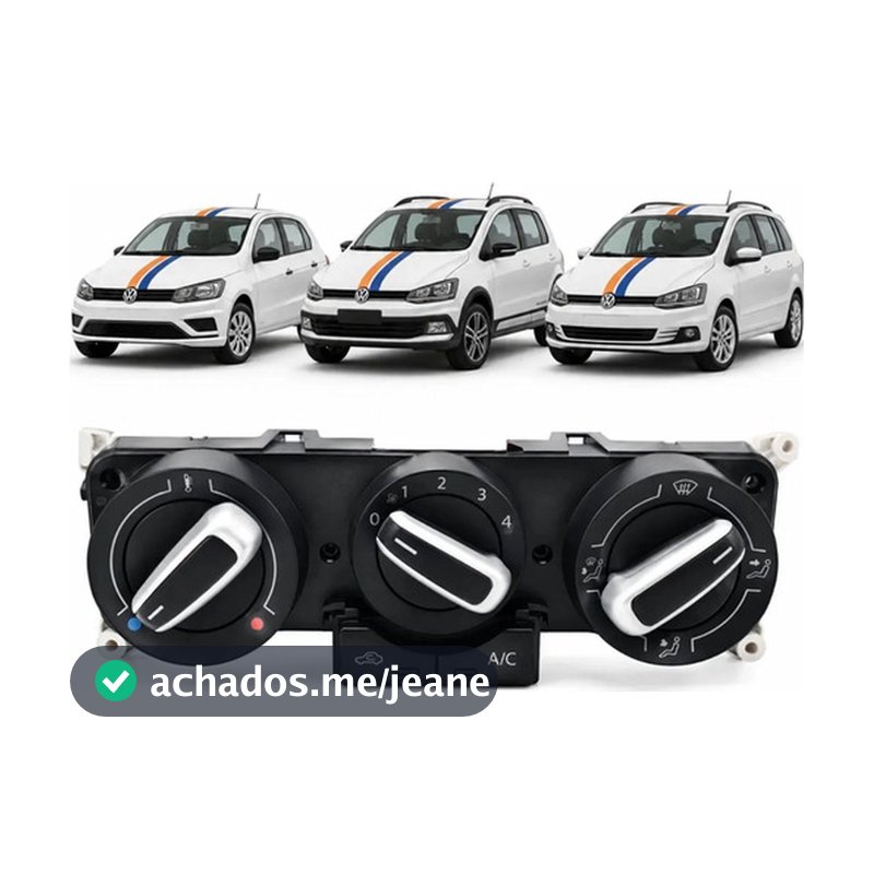 Comando Distribuição Ar Fox Crossfox Spacefox Spacecross Ar Condicionado Preto Prata 5Z0820045
