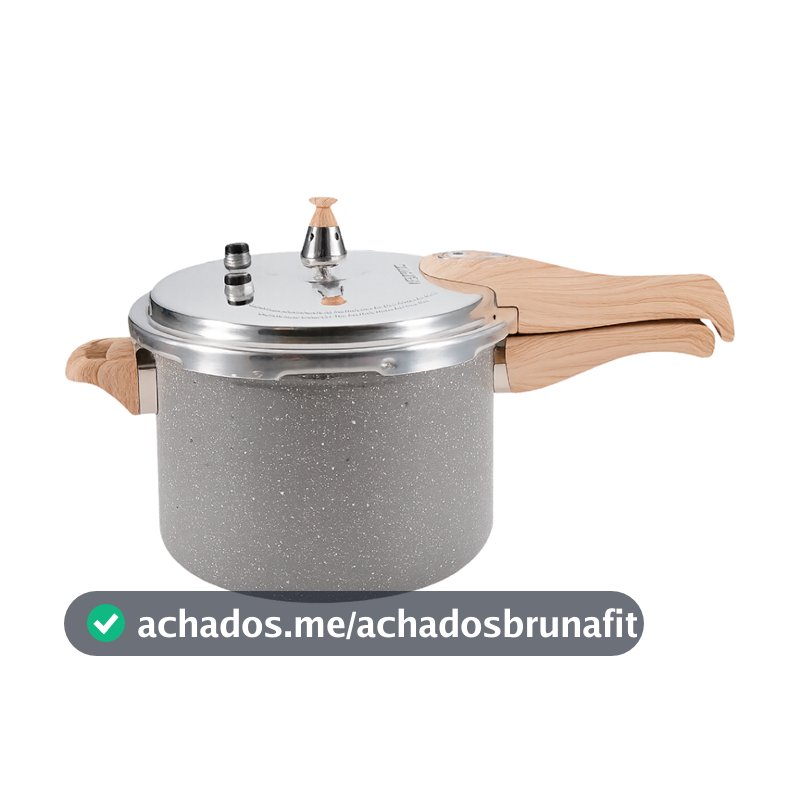 Panela de Pressão Neuhaus Marble Life 4,5L Cerâmica Indução
