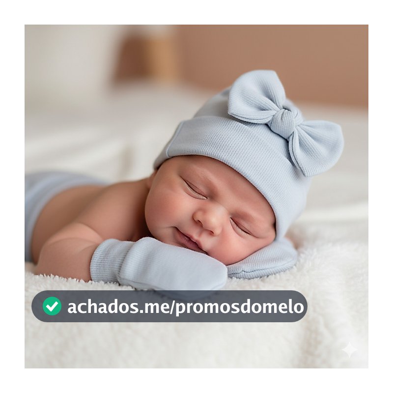 kit touca e luva fofura