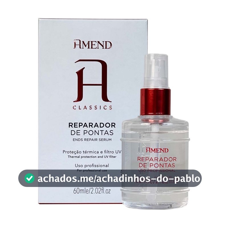 AMEND REPARADOR DE PONTAS SECAS TRADICIONAL 60ML
