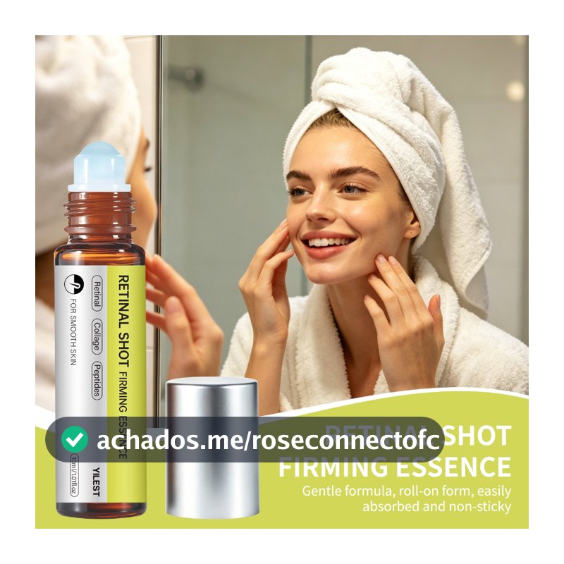 Sérum Retinol Efeito Lifting Reafirmante | Anti-idade Suaviza Linhas Hidratação Fria Nutritivo Uso Rosto Olhos