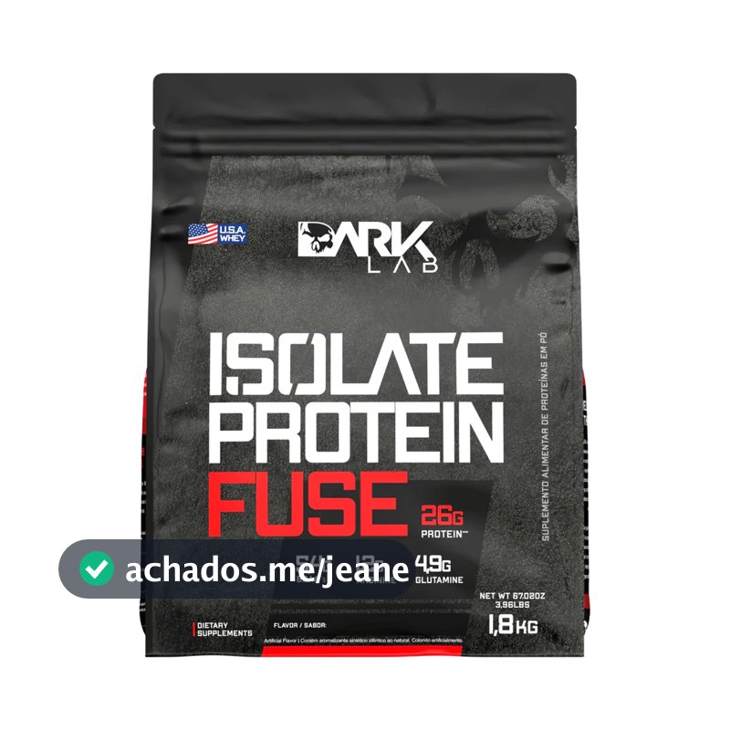 Whey Protein Fuse Isolate Fuse 1,8kg - Dark Lab