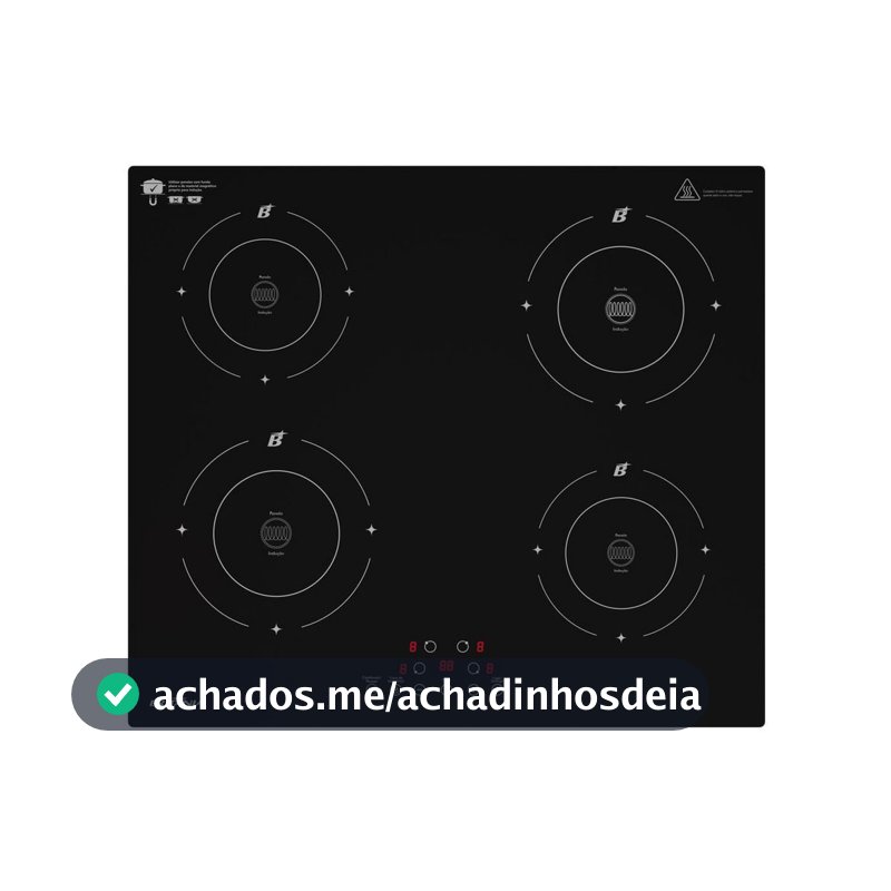 Cooktop 4 Bocas de Indução Britânia BCTE40A