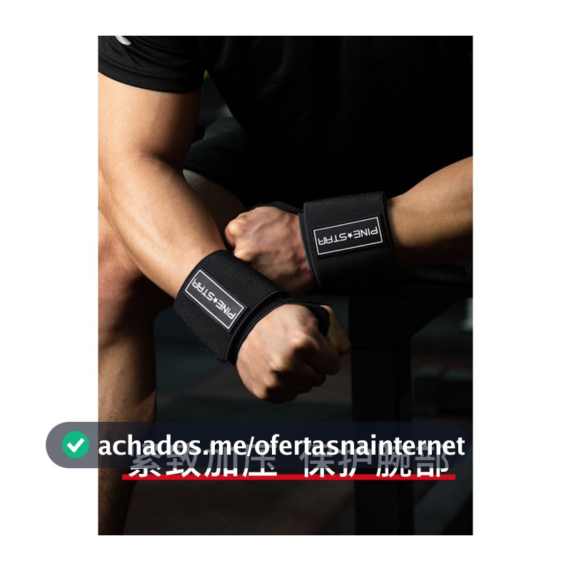 Pulseira de Fitness masculina cinto de energia proteção de pulso entorse cinta treinamento de força pulseira bancada imp