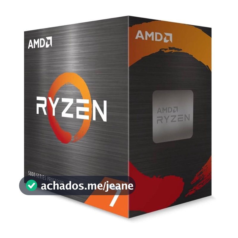 Processador AMD Ryzen 7 5700, 3.7 GHz (4.6GHz Max Turbo), Cache 4MB, 8 Núcleos, 16 Threads, AM4