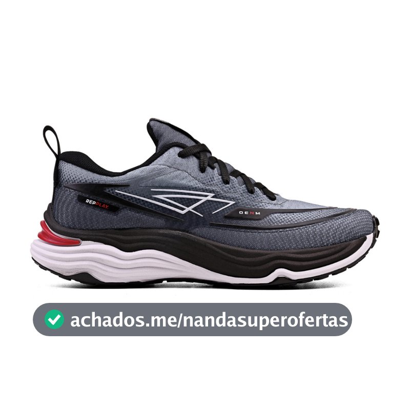 Tênis Masculino Esportivo Academia Treino Caminhada Leve Confortavel Repplay