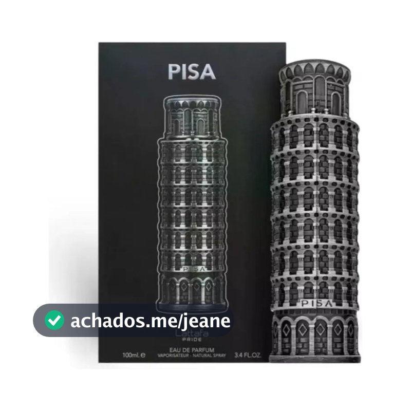 Perfume Árabe Pisa Eau De Parfum Original - 100ml Importado
