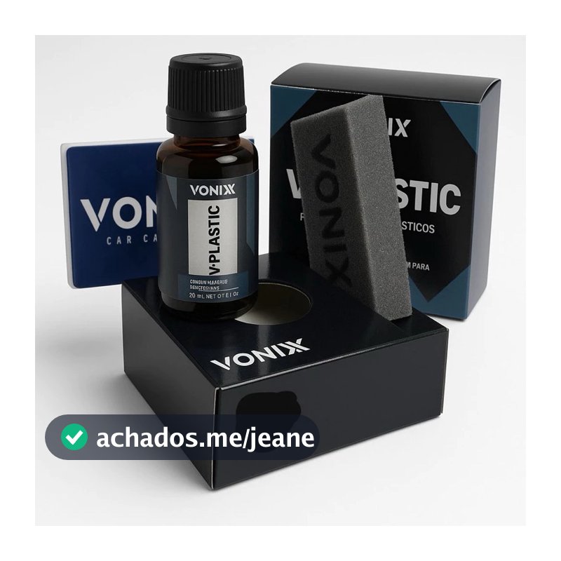 Vitrificador De Plasticos V Plastic 20ml Vonixx Protecao De 2 Anos