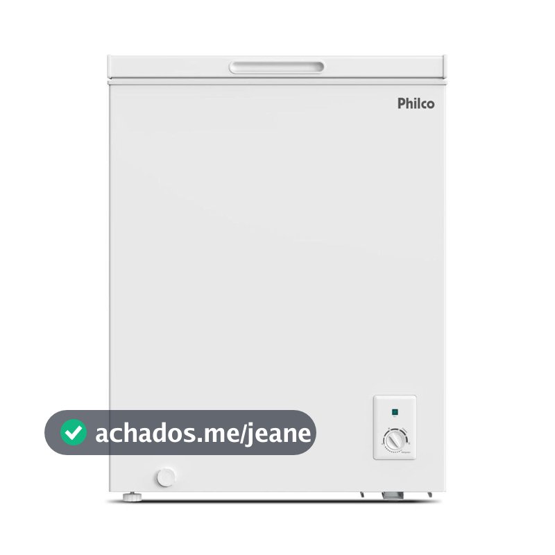 Freezer Horizontal Philco Pfh160b 140 Litros Congelador Refrigerador Branco