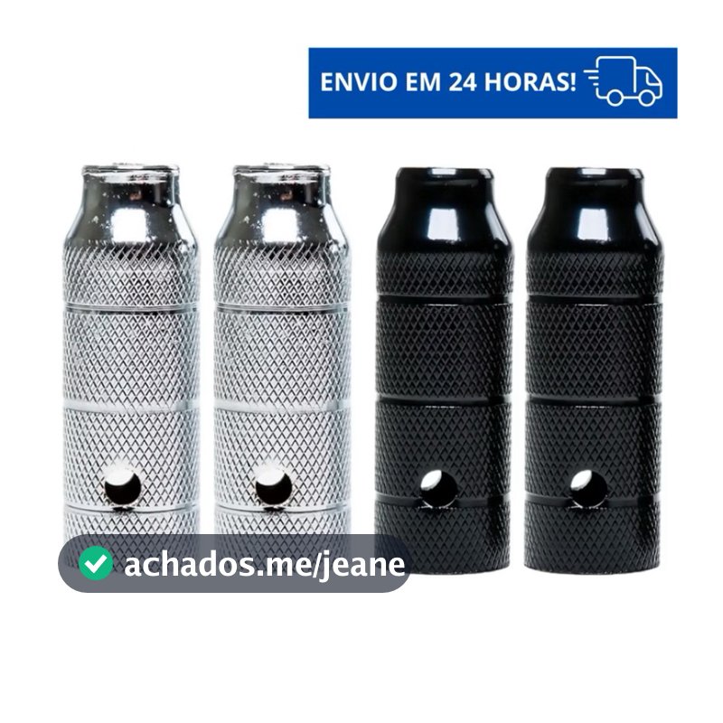 Par de Apoio Pedaleira De Apoio Bicicleta TROLHÃO em Aço 38x110mm Cross Wheeling Dirt Bike