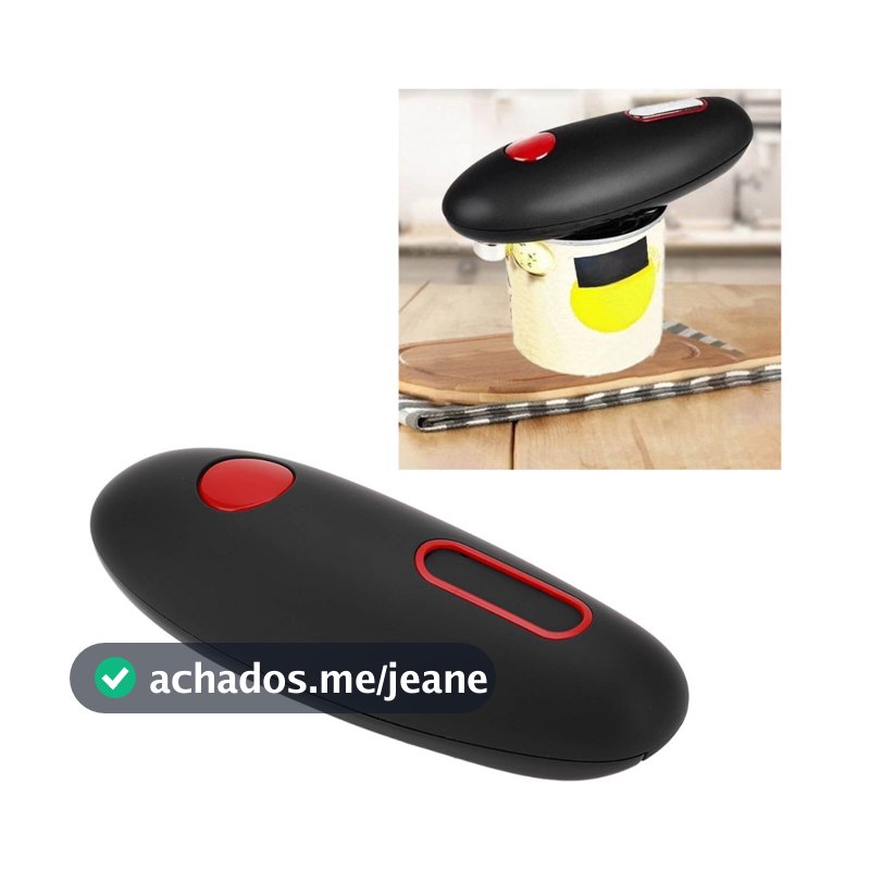 Abridor Elétrico De Latas Abridor Manual Automático
