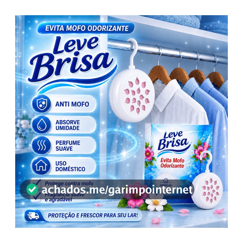 Leve Brisa Anti Mofo 1 3 6 9 12 Unidades Desumidificador Armário Guarda Roupa Umidade Fungos Odores