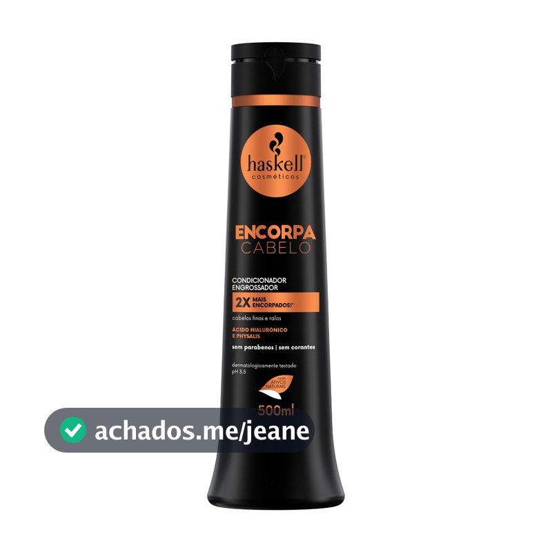Condicionador Encorpa Cabelo 500ml Haskell