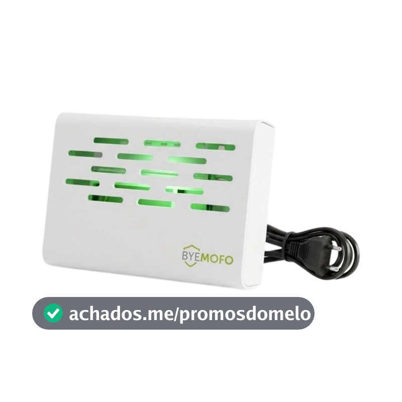 Desumidificador Antimofo Eletronico Anti Acaro Fungo ByeMofo 127V ou 220v
