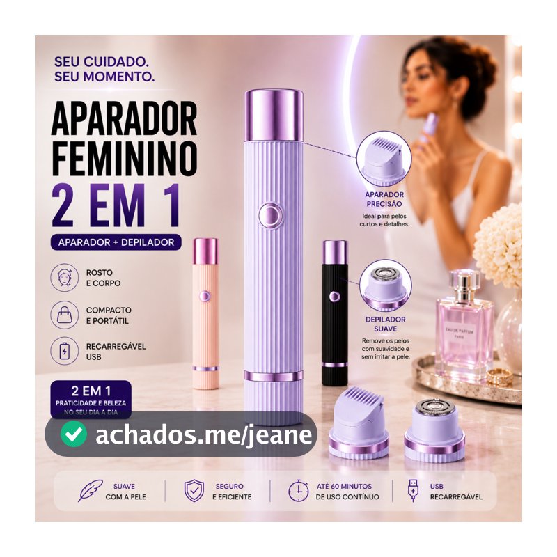 2 in 1 Women Electric Epilator Shaver for Hair Removal Body Nose Hair Underarm Hair Removal Beard Trimmer